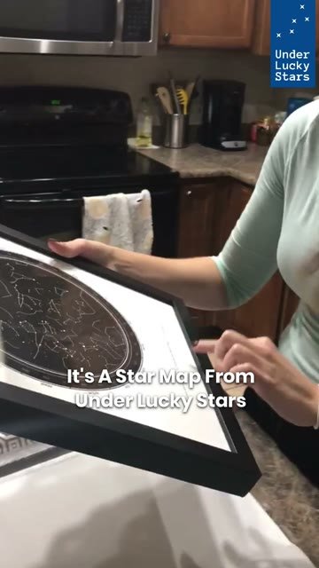 Custom Star Map Photo Frame — Video Ads sample by EcomSharks